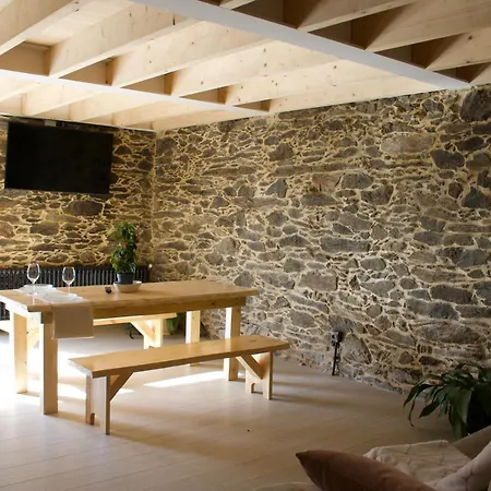 O Lar De San Fins-casita Rural شقة آكورونيا