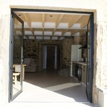 דירה O Lar De San Fins-casita Rural א-קורוניה
