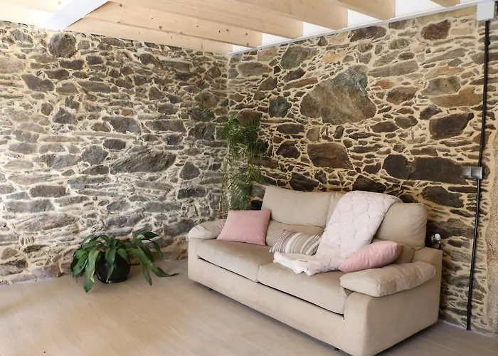 شقة O Lar De San Fins-casita Rural *
