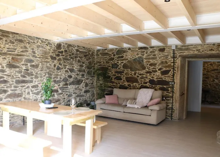 شقة O Lar De San Fins-casita Rural *