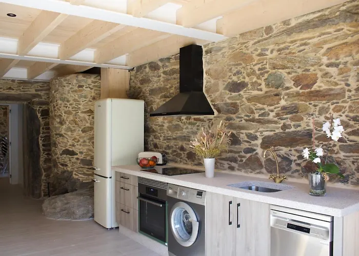 شقة O Lar De San Fins-casita Rural آكورونيا